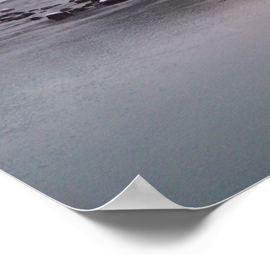 Schneetag am Chilkoot Poster (Ecke)