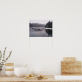 Schneetag am Chilkoot River Poster (Küche)