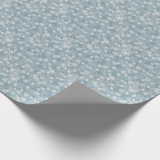 Schneetag Geschenkpapier (Ecke)