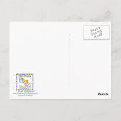 Schneetag Inspiration Postkarte (Rückseite)