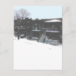 Schneetag :: journée d'hiver postkarte