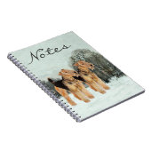 Schneetag Notizblock (Rechte Seite)