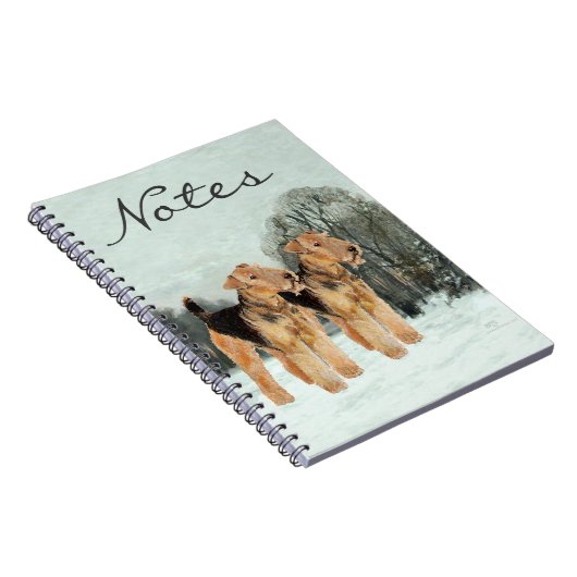 Schneetag Notizblock (Rechte Seite)