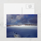 Schneetag Postkarte (Vorne/Hinten)
