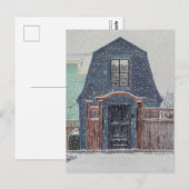 Schneetag Postkarte (Vorne/Hinten)