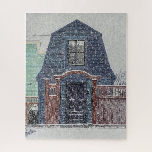 Schneetag puzzle (Vertikal)
