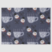 Schneetag Seidenpapier (Vorderseite)