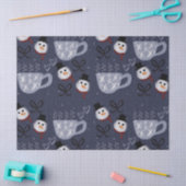 Schneetag Seidenpapier (Basteln)