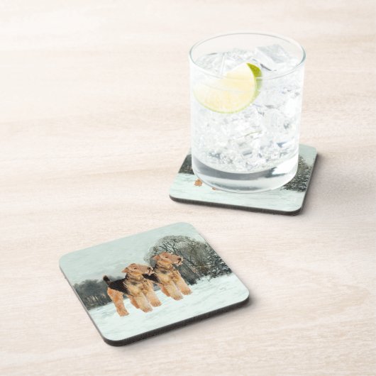 Schneetag Untersetzer (Rechte Seite)