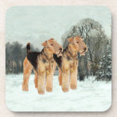 Schneetag Untersetzer (Vorderseite)