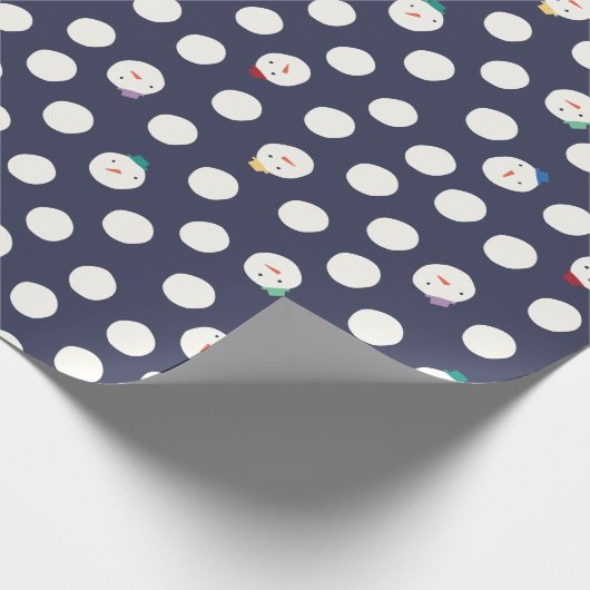 Schneetag von Primary.com Geschenkpapier (Ecke)
