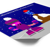 Schneetag, www.elliecastellanos.com poster (Ecke)