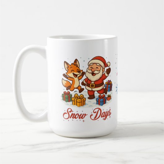 Schneetage-Tasse Kaffeetasse (Links)