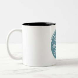 Schneetage Zweifarbige Tasse