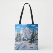Schneetal im Gebirge Tasche (Vorderseite)