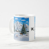 Schneetal-Kombitasse Kaffeetasse (Vorderseite Links)