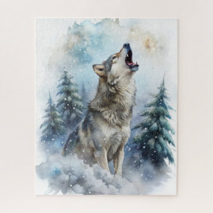 Schneetier-Puzzle Puzzle