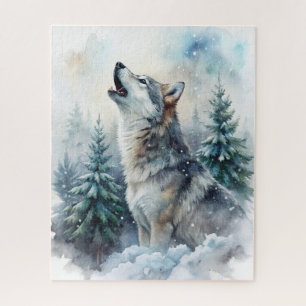 Schneetier-Puzzle Puzzle