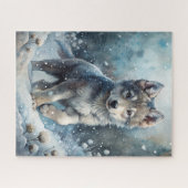 Schneetier-Puzzle Puzzle (Horizontal)