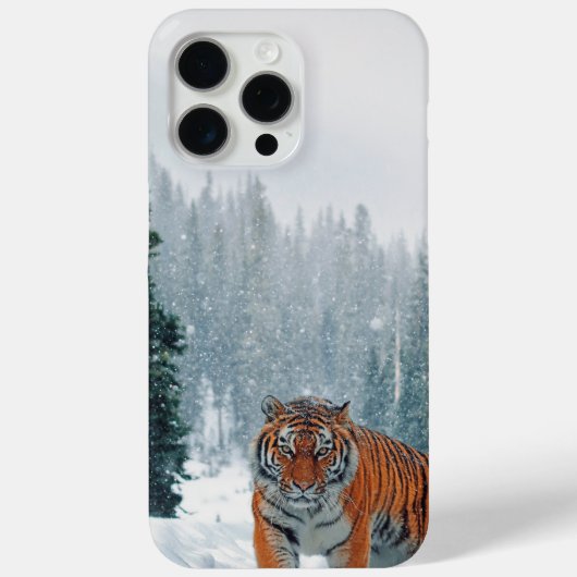 Schneetiger Case-Mate iPhone Hülle (Rückseite)