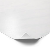 Schneetiger Fotodruck (Ecke)
