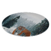 Schneetiger Schneidebrett (Ecke)