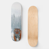 Schneetiger Skateboard (Vorderseite)