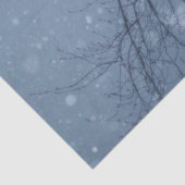 Schneetraum Seidenpapier (Detail)