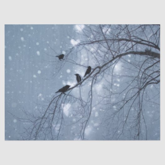 Schneetraum Seidenpapier (Vorderseite)