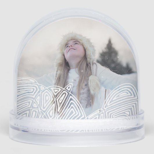 Schneetreiben Schneekugeln (Vorderseite)