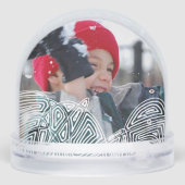 Schneetreiben Schneekugeln (Rückseite)