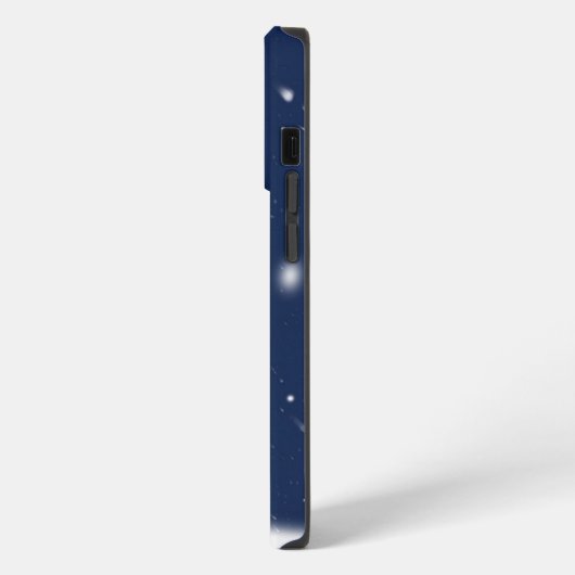 Schneeuntergrund iPhone Hülle (Linke Seite)