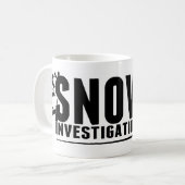 Schneeuntersuchungen Tasse Nr. 2 (Vorderseite Links)