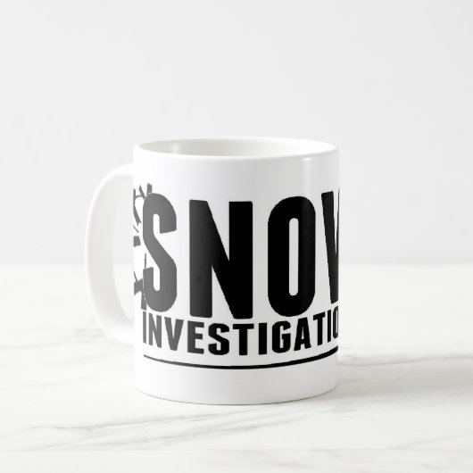 Schneeuntersuchungen Tasse Nr. 2 (Vorderseite Links)