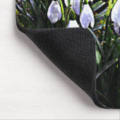 Schneeverfahren am Hafren Mousemat Mousepad (Ecke)