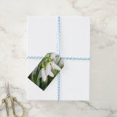 Schneeverfahren-Blume Geschenkanhänger (Mit Garn)