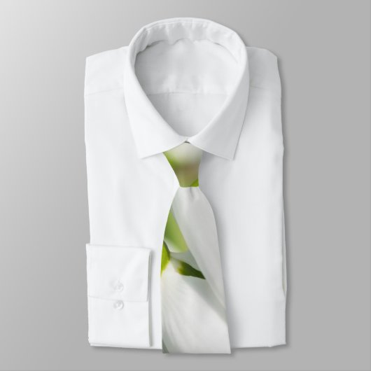 Schneeverfahren-Blume Krawatte (Gebunden)