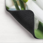Schneeverfahren-Blume Mousepad (Ecke)