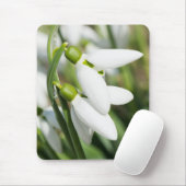 Schneeverfahren-Blume Mousepad (Mit Mouse)