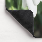 Schneeverfahren-Blume Mousepad (Ecke)