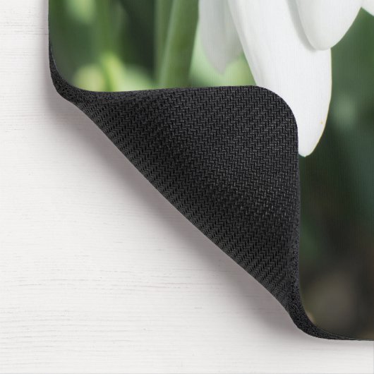 Schneeverfahren-Blume Mousepad (Ecke)