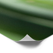 Schneeverfahren-Blume Poster (Ecke)