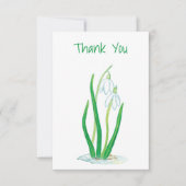 Schneeverfahren Dankeskarte (Vorderseite)