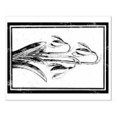 Schneeverfahren Gummistempel (Prägung)