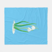 Schneeverfahren im Schnee Fleecedecke (Vorderseite (Horizontal))