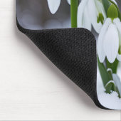 Schneeverfahren im Schnee Mousepad (Ecke)