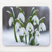 Schneeverfahren im Schnee Mousepad (Vorne)