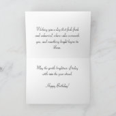 Schneeverfahren in Sunshine - Personalisierter Geb Karte (Innenseite)