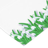 Schneeverfahren Kurzer Tischläufer (Ecke)