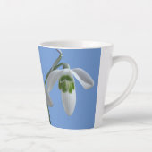 Schneeverfahren Kust. Blue Latte Tasse (Rechts)